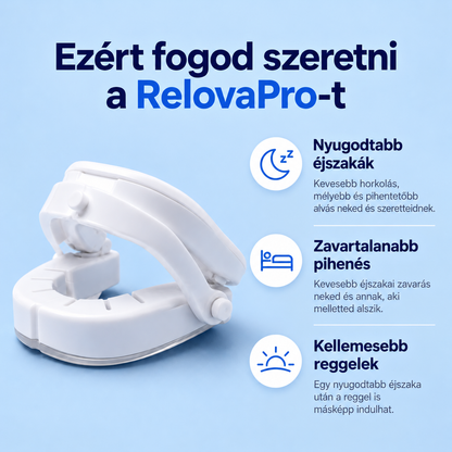 RelovaPro – Horkoláscsökkentő szájbetét