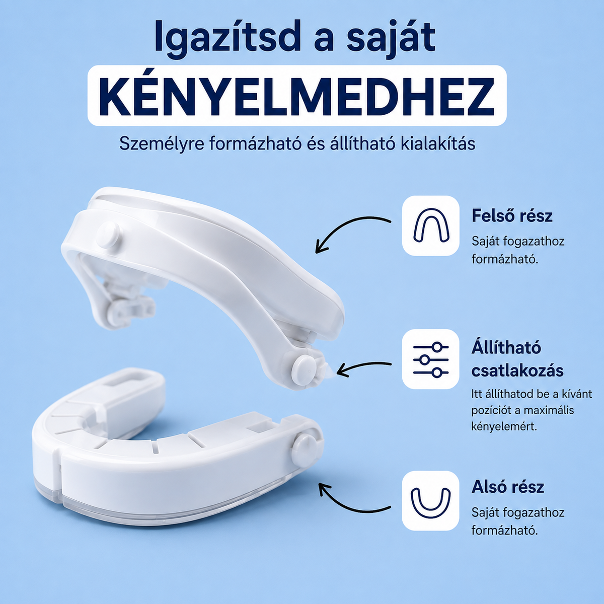 RelovaPro – Horkoláscsökkentő szájbetét